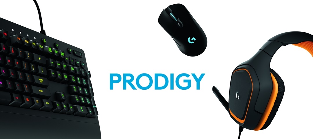 Logitech G séria Prodigy herné príslušenstvo myš klávesnica headset